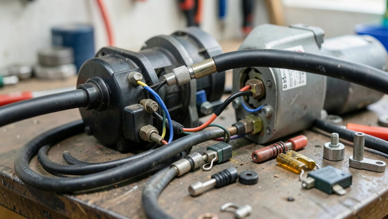 Komponenty instalacji elektrycznej C-360 wzmocnionej