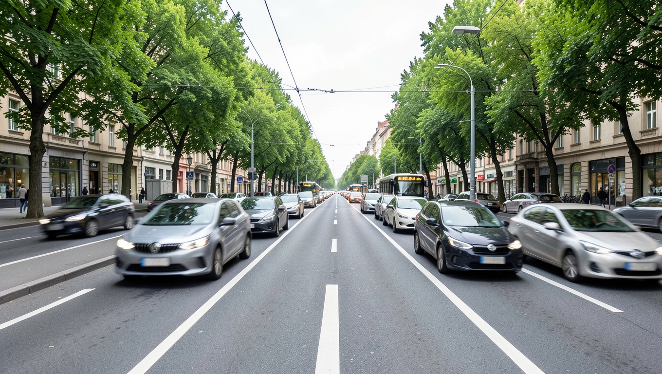 Kontrole policji elektryków na buspasach Kraków