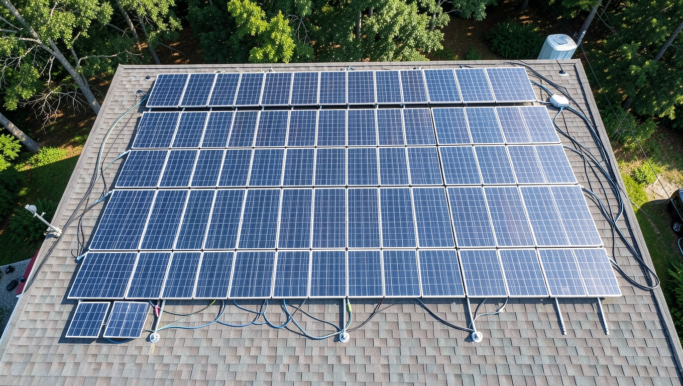 Koszt instalacji solarnej w domu jednorodzinnego