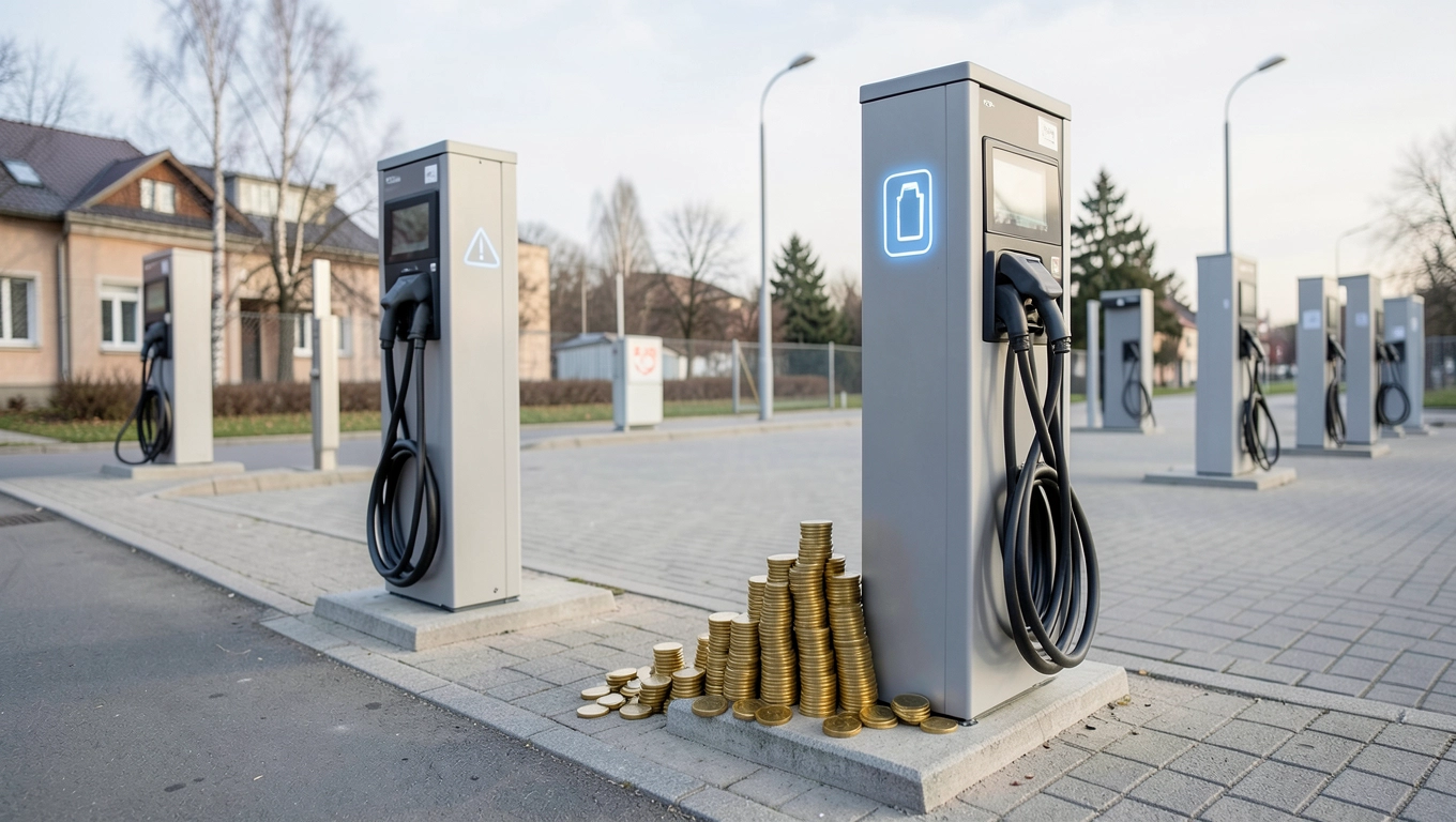 Koszt ładowania EV na stacjach publicznych