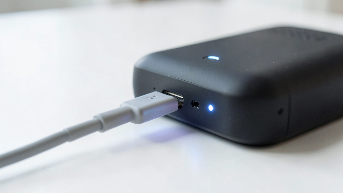 Ładowanie USB-C elektrycznej szczotki