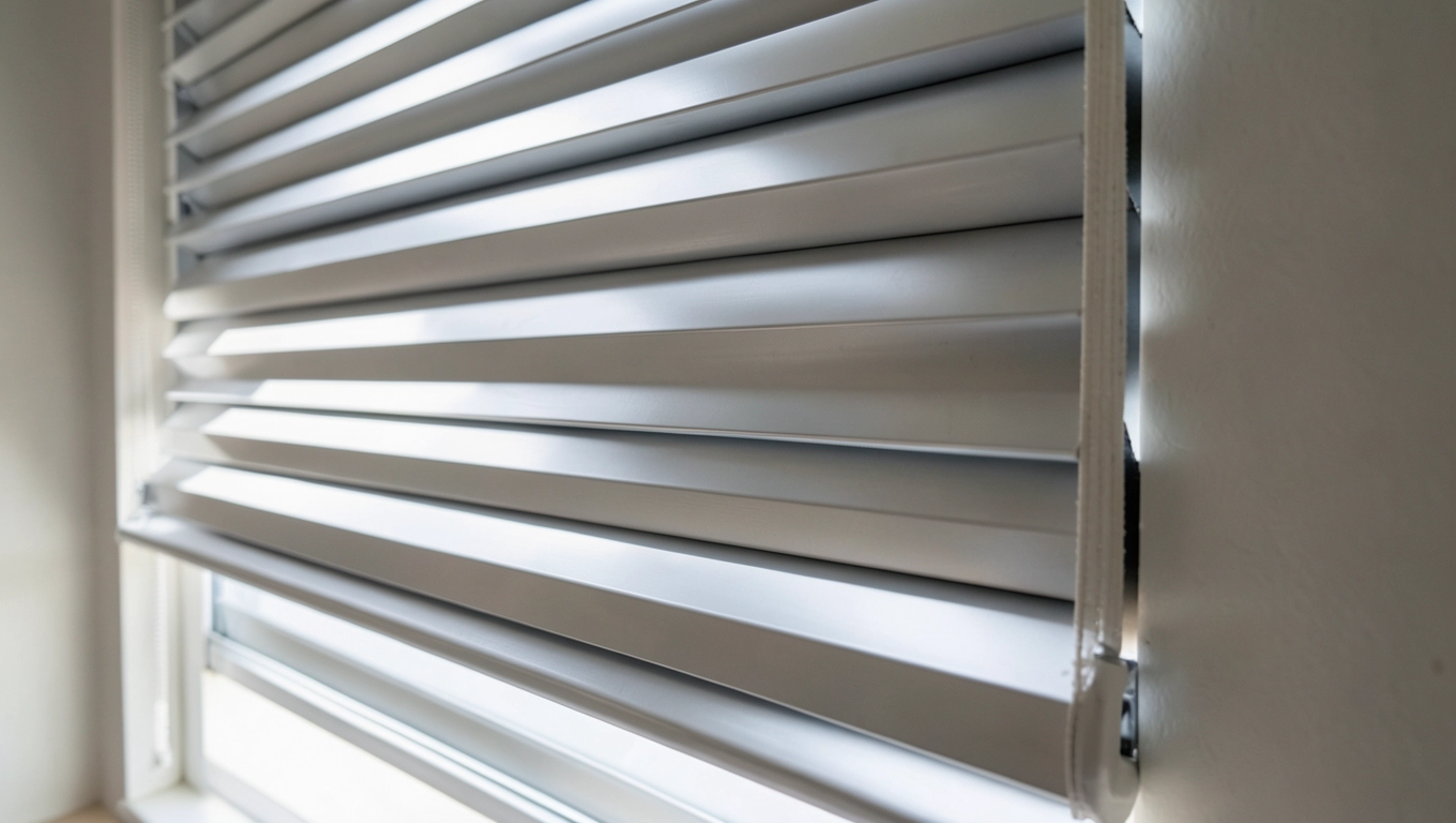 Lamele i pas rolety zewnętrznej elektrycznej