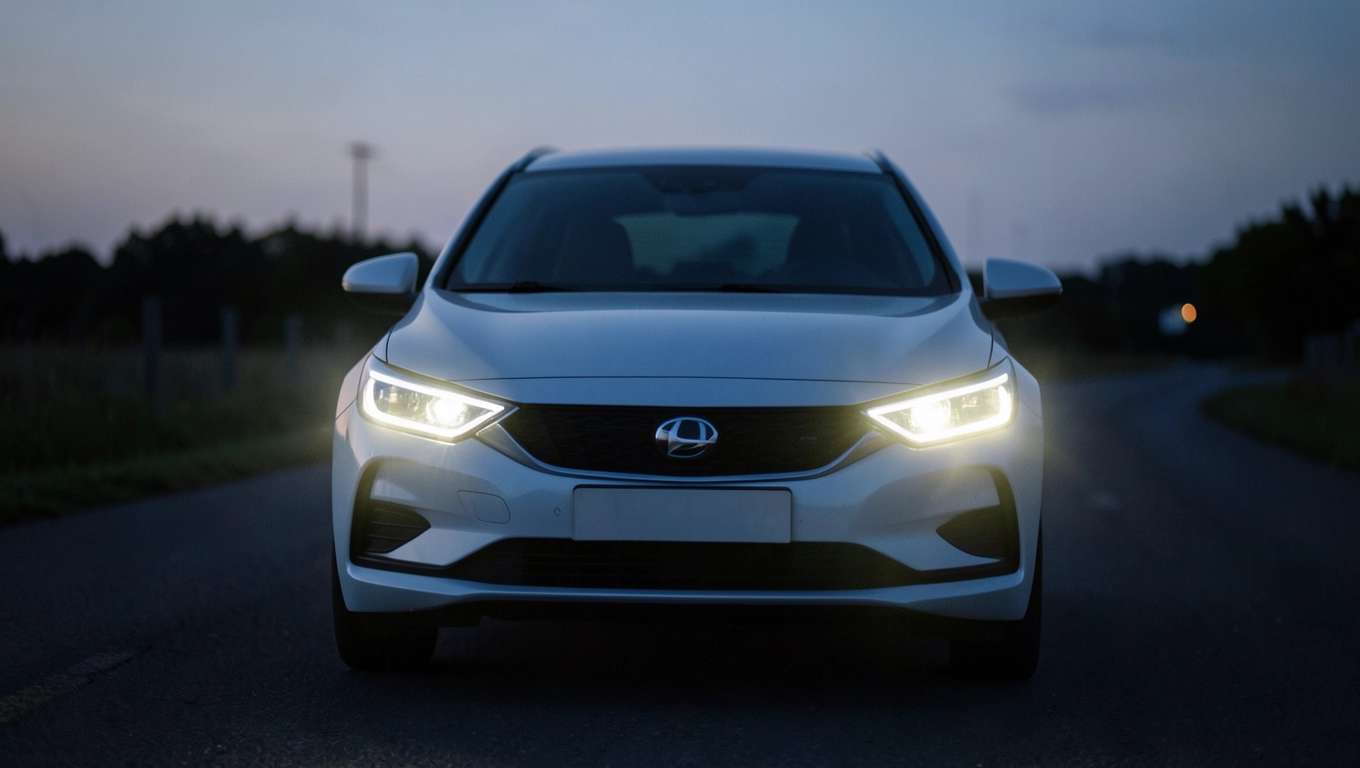 Ledowe oświetlenie w samochodach elektrycznych dla seniorów