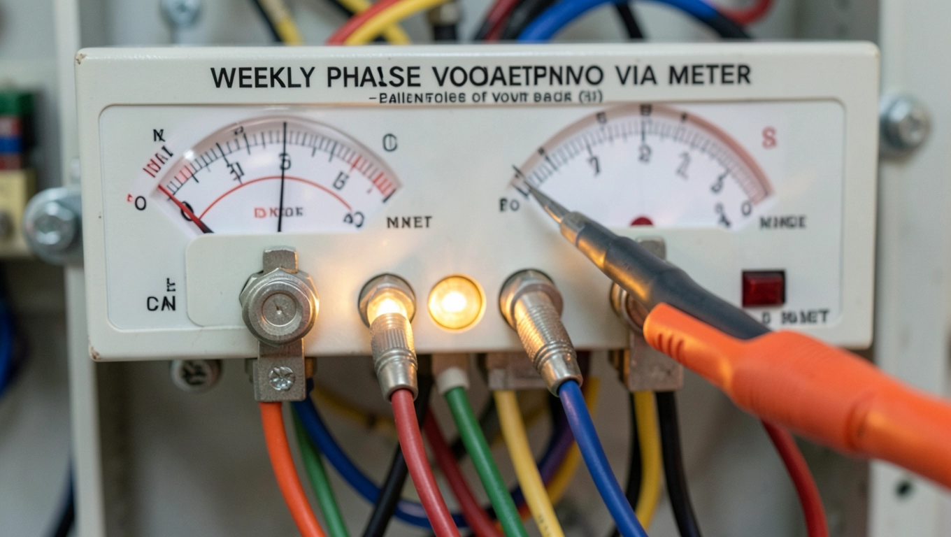 Monitorowanie napięć w instalacji