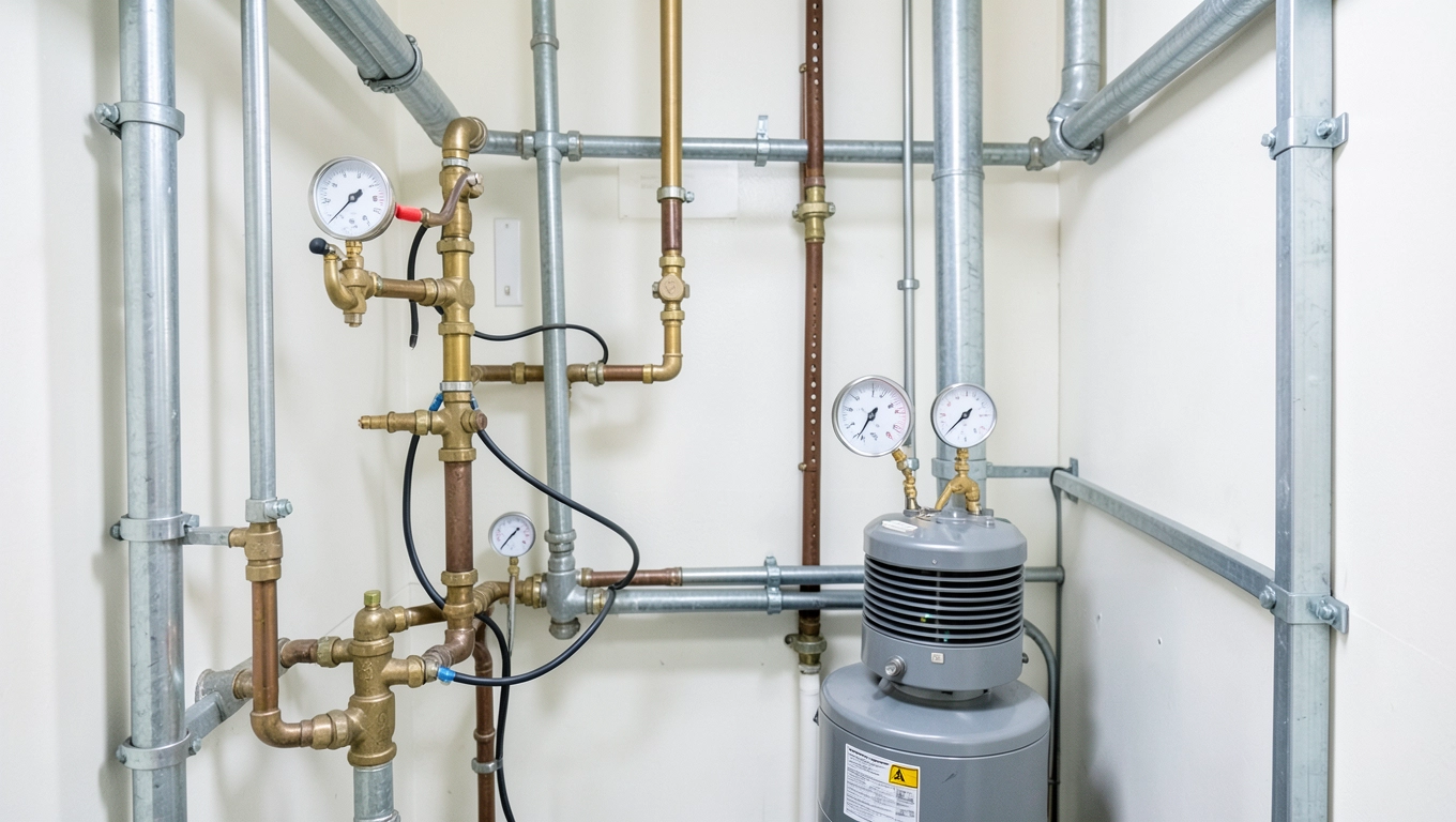 Napełnianie instalacji co zamkniętej