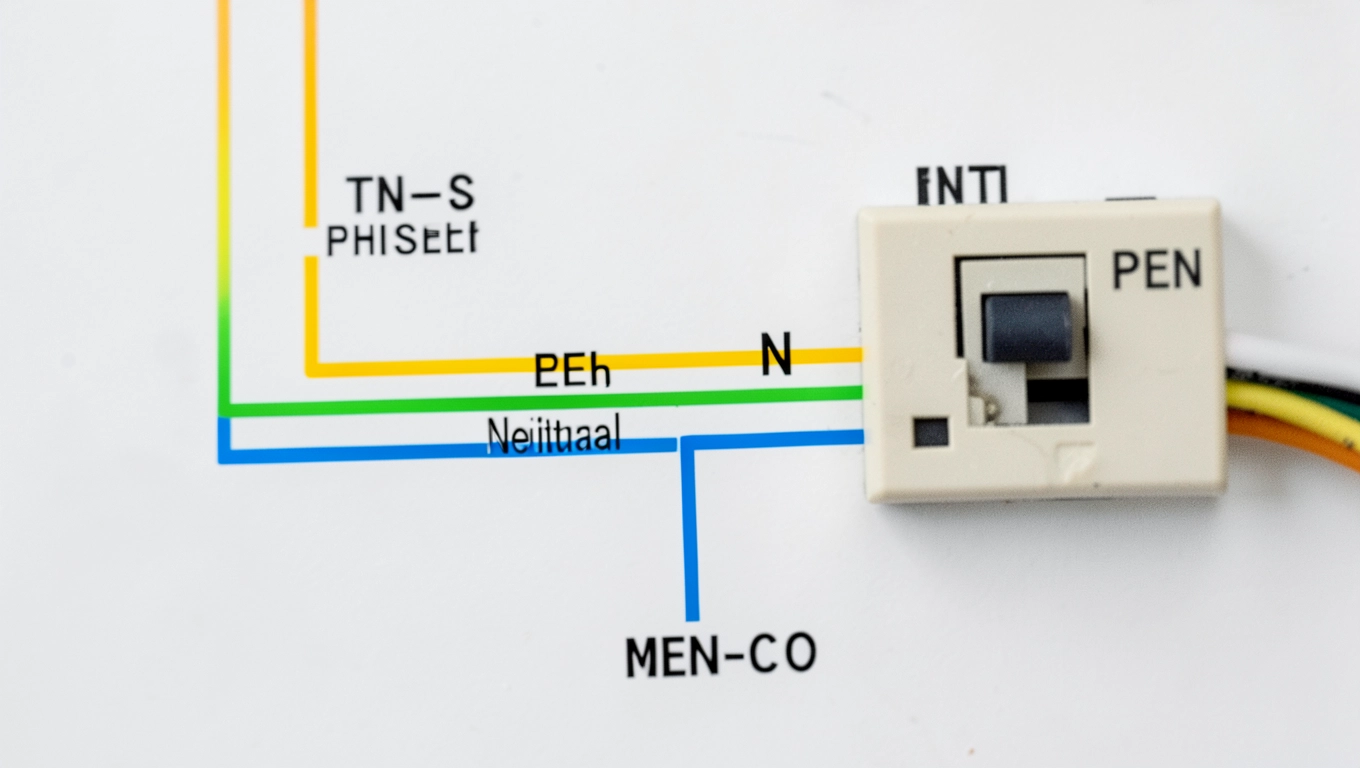 Normy TN-S w schemacie