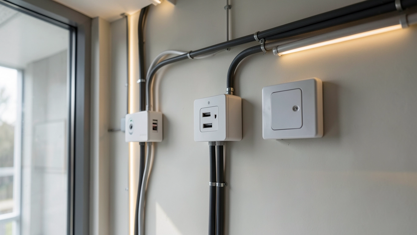 Nowoczesna instalacja elektryczna w domu