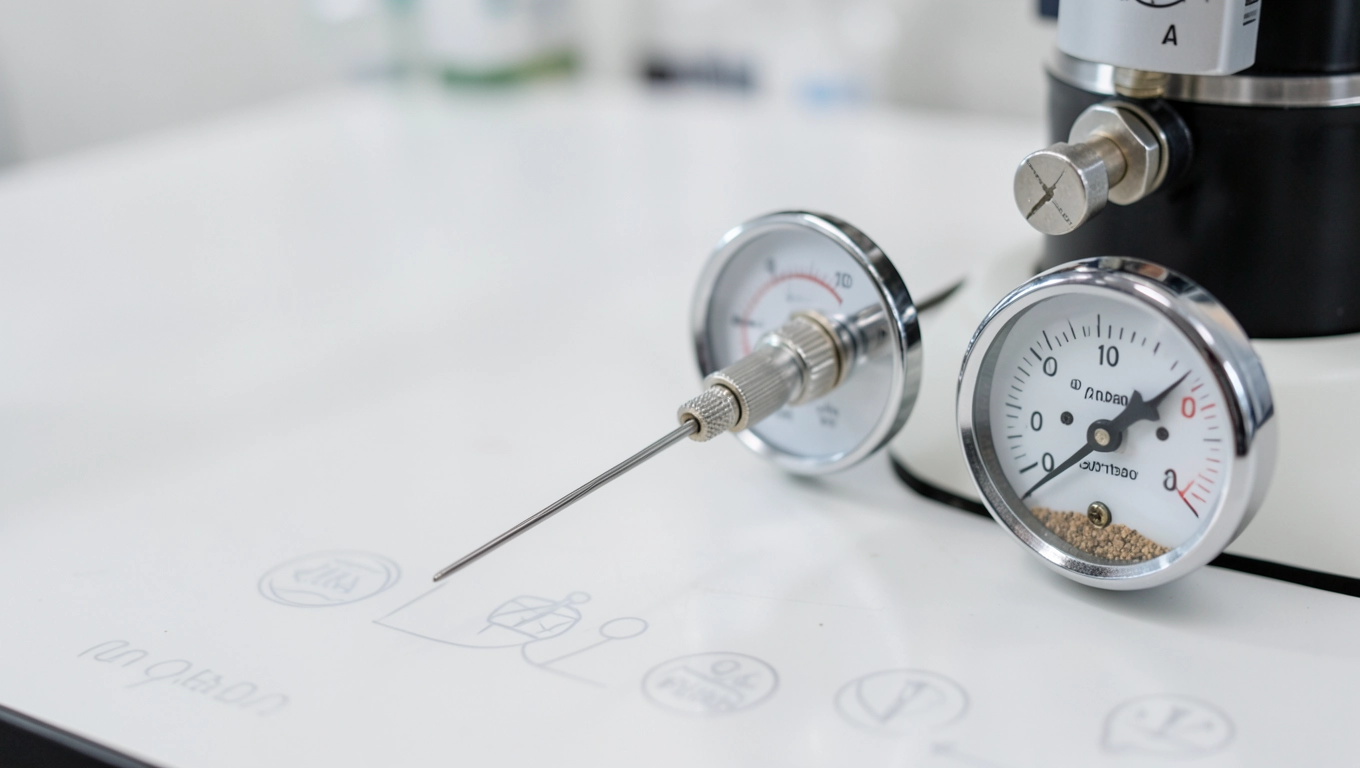 Parametry próby ciśnieniowej w wzorze protokołu