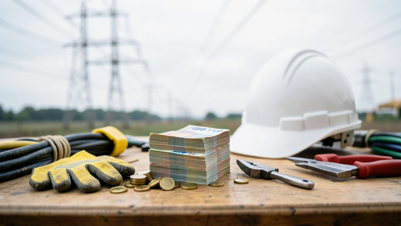 Pensja startowa elektromontera sieci PGE