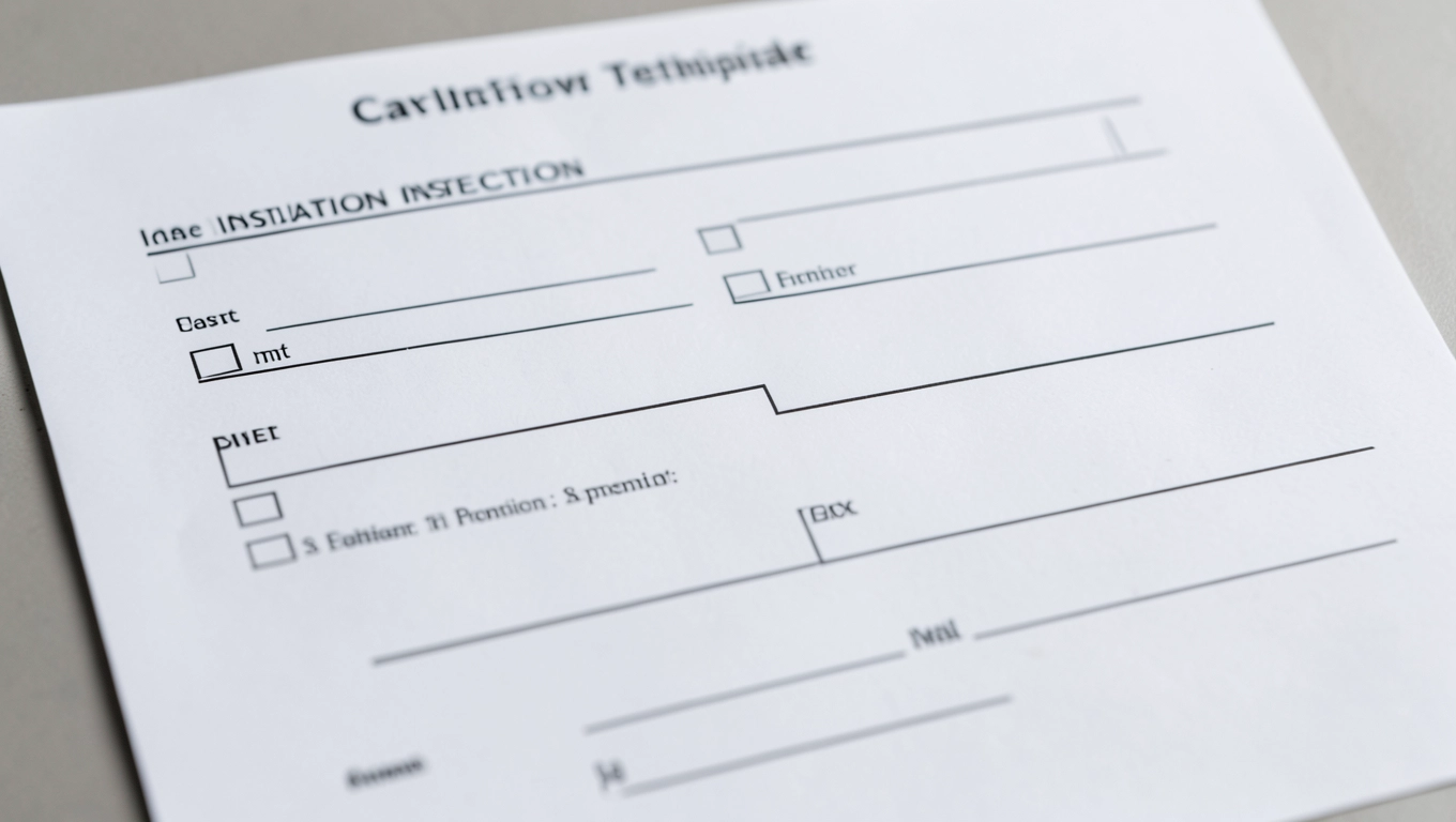 Protokół z przeglądu instalacji gazowej wzór