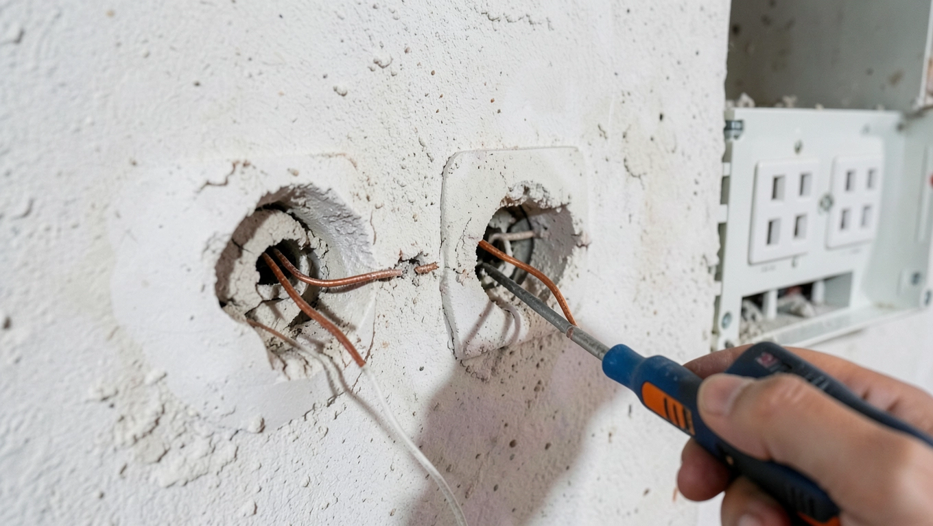 Przeniesienie punktu elektrycznego - koszt robocizny