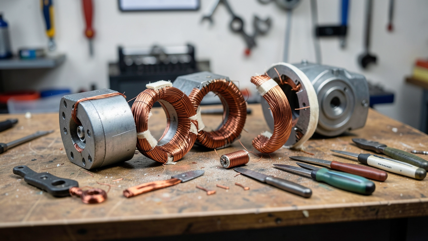 Przezwajanie silników elektrycznych cennik