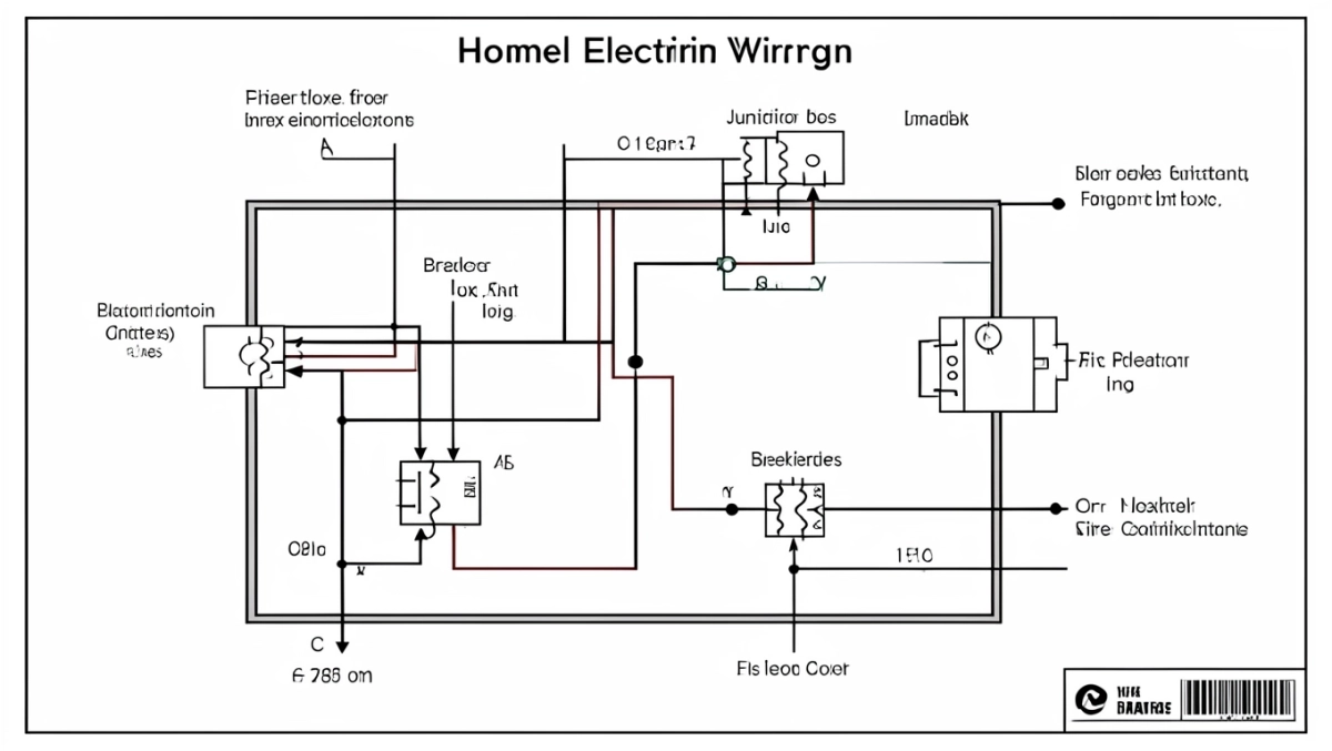 przykładowy schemat instalacji elektrycznej w domu