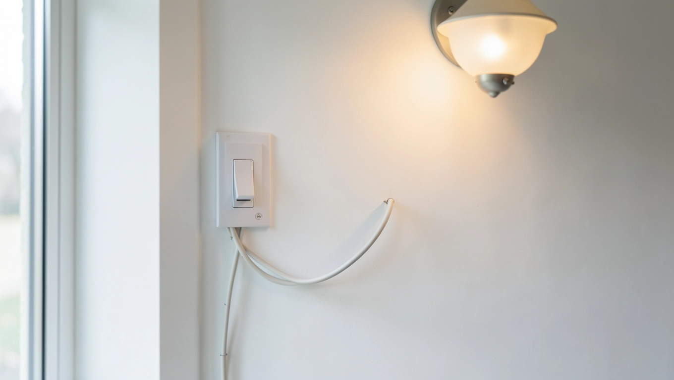 Przykłady schematów podłączenia łączników światła