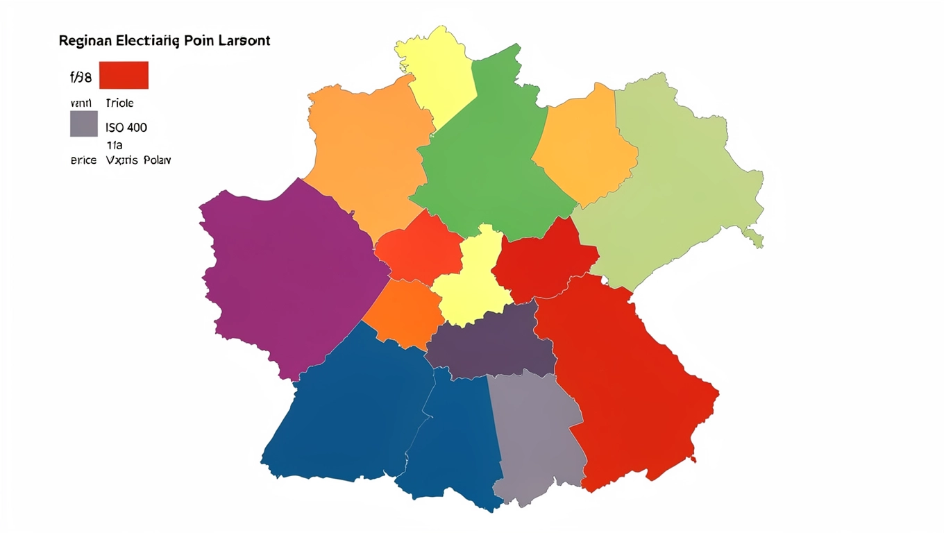 Regionalne zróżnicowanie stawek za punkt elektryczny tylko robocizna