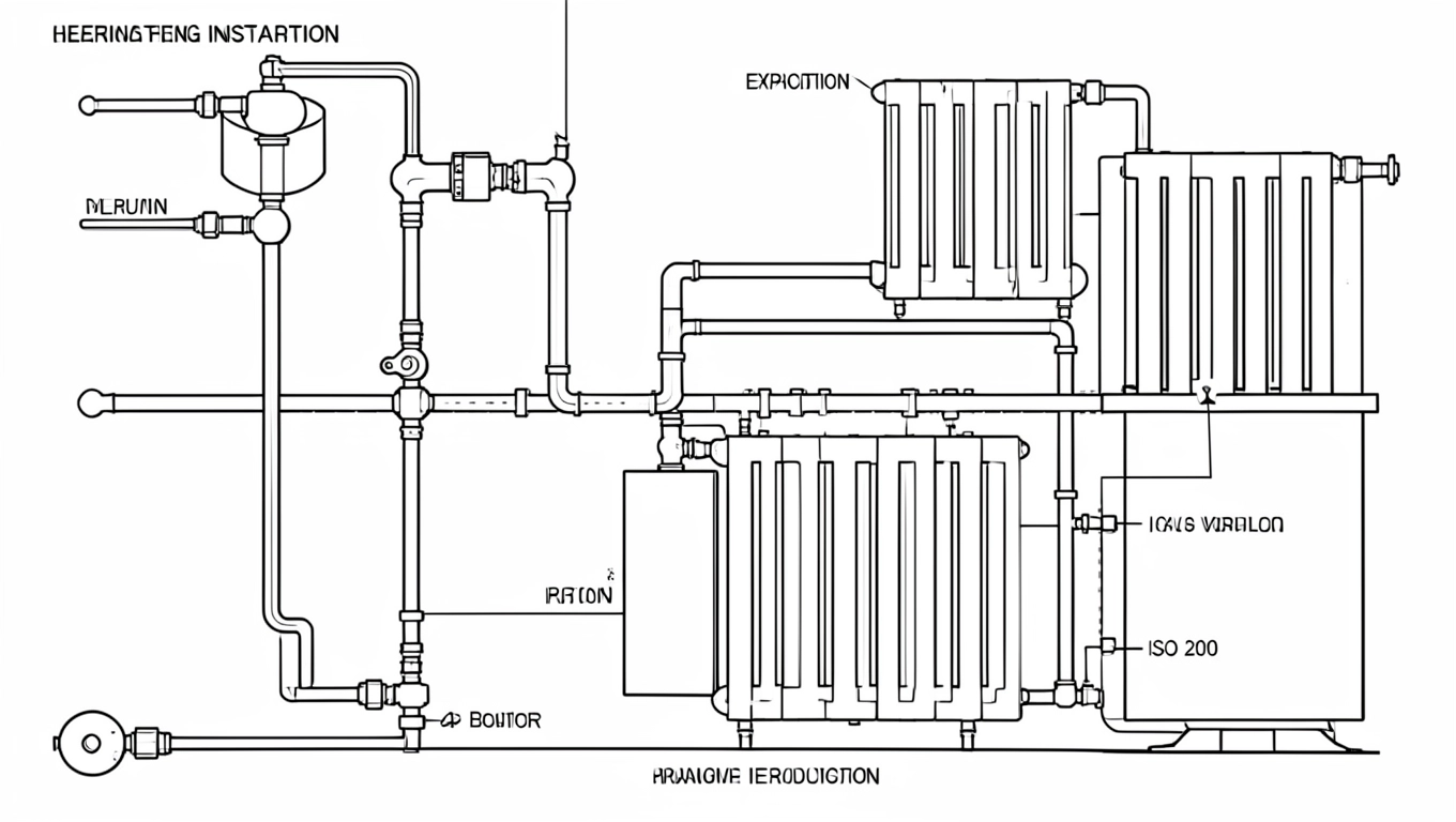 Schemat instalacji co z bojlerem