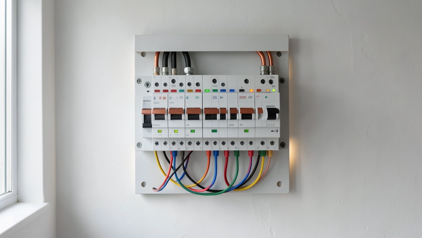 schemat rozdzielni elektrycznej
