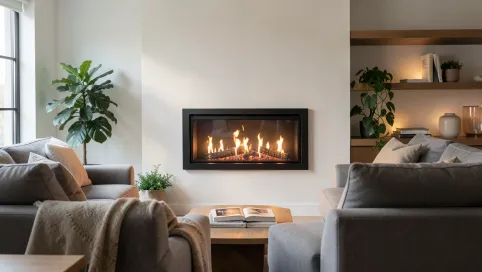 aranżacje kominków elektrycznych