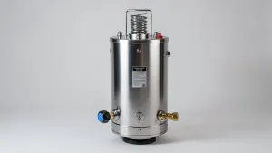 Bojler do centralnego ogrzewania z grzałką elektryczna