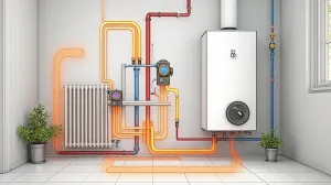 centralnego ogrzewania schemat instalacji co zamkniętej