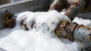 Chemiczne czyszczenie instalacji wodnej