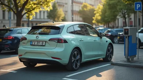 czy auta elektryczne parkuja za darmo