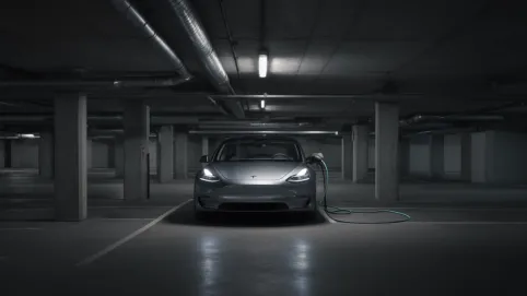 czy samochod elektryczny moze stac w garazu podziemnym