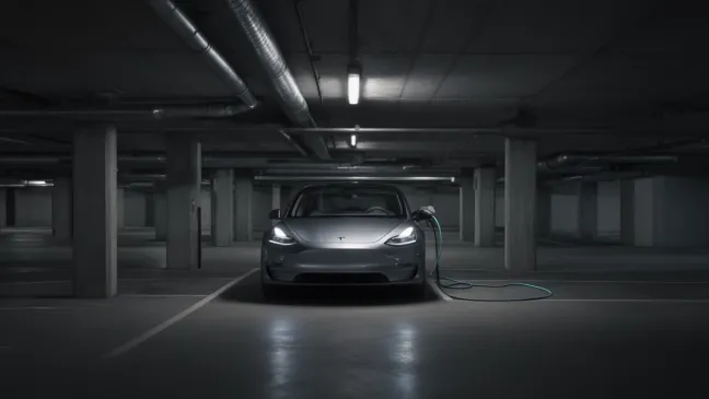 czy samochod elektryczny moze stac w garazu podziemnym
