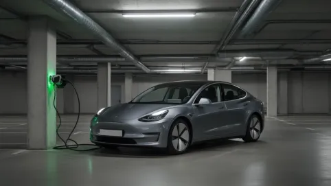 czy samochodem elektrycznym można parkować w garażu podziemnym