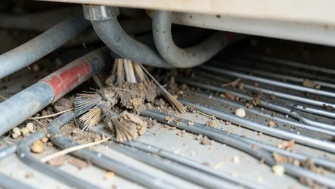 Czyszczenie instalacji ogrzewania podłogowego