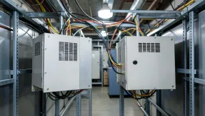 dwa falowniki w jednej instalacji