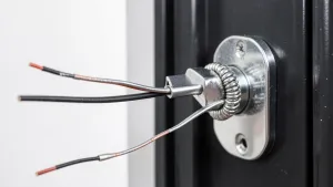 elektrozaczep do furtki jaki kabel