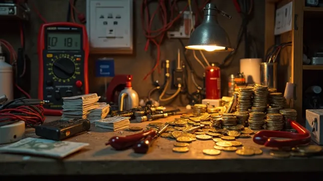 Elektryk zarobki