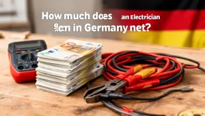Ile zarabia elektryk w Niemczech netto