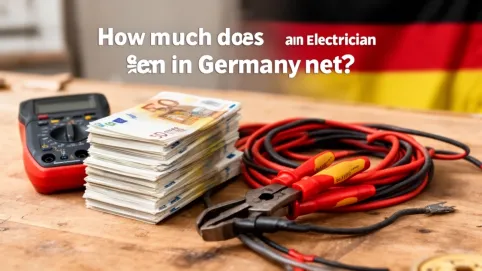 Ile zarabia elektryk w Niemczech netto