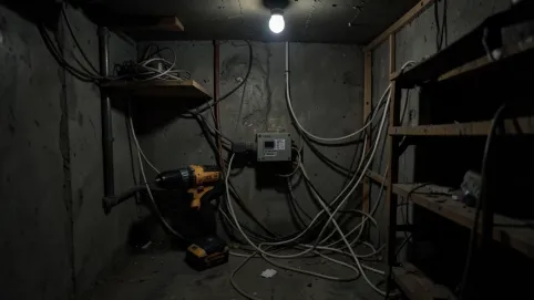 instalacja 24v w piwnicy