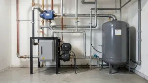 Instalacja co grawitacyjna z pompą