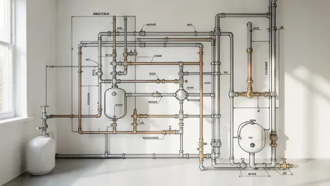 Instalacja co otwarta schemat