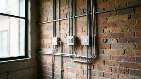 Instalacja elektryczna natynkowa loft