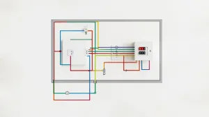 instalacja elektryczna w domku letniskowym schemat