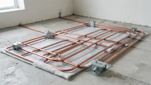 instalacja ogrzewania podłogowego