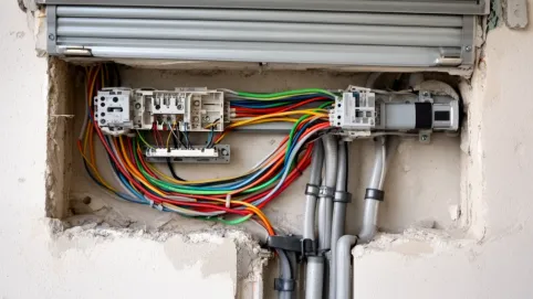 Instalacja pod rolety zewnętrzne