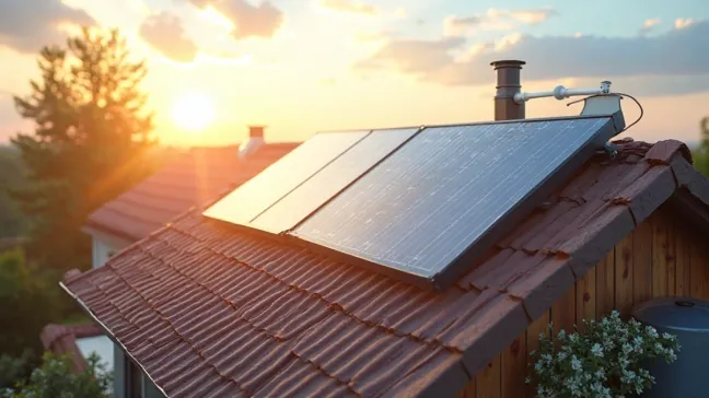 Instalacja solarna schemat