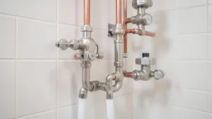 instalacja wodna na rozdzielaczach