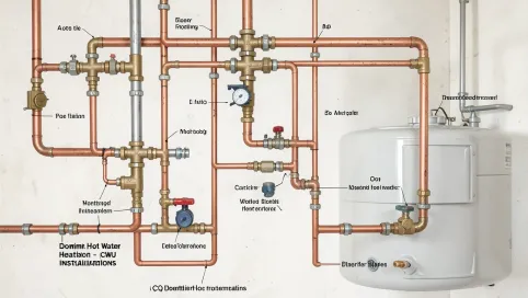 Instalację co i CWU