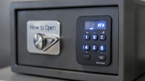 Jak otworzyć sejf elektroniczny