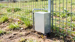 Jaka odległość skrzynki elektrycznej od granicy działki