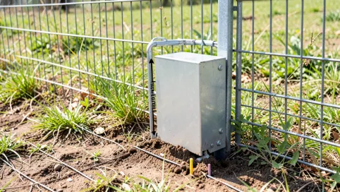 Jaka odległość skrzynki elektrycznej od granicy działki