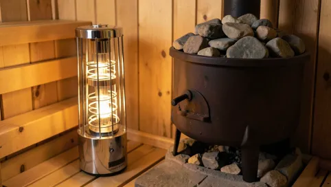Jaki piec do sauny elektryczny czy na drewno