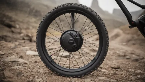 Koło z napędem elektrycznym